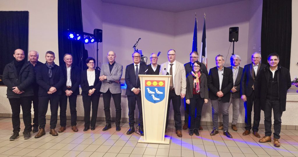 Cérémonie des vœux à Bretenière