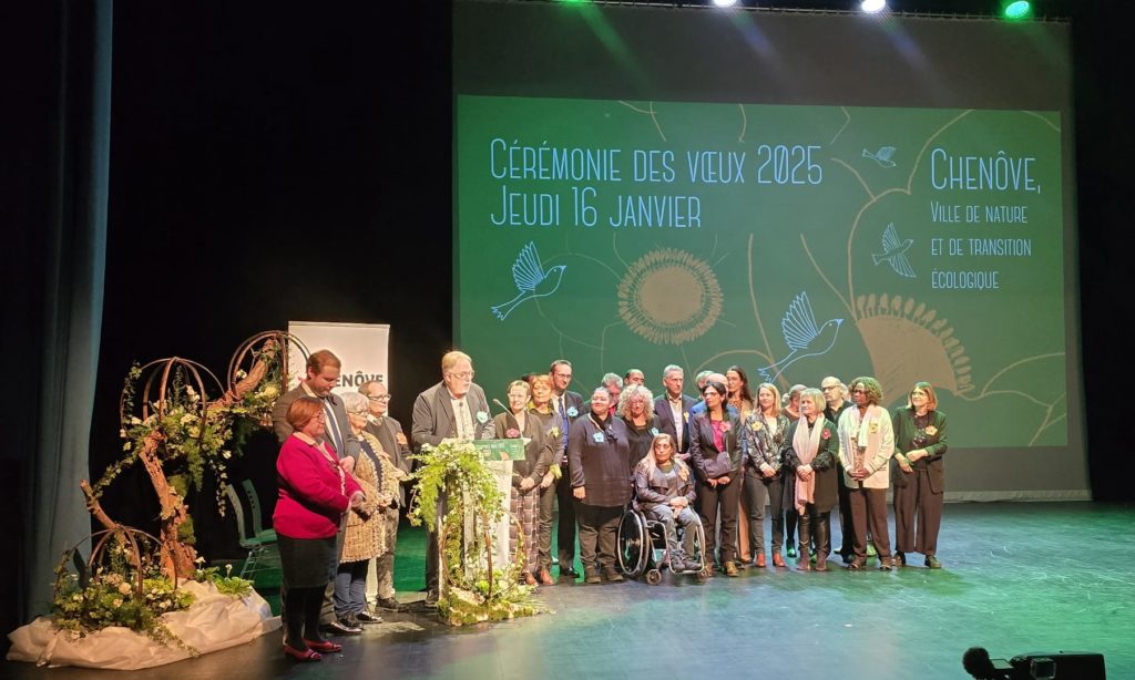 Cérémonie des vœux à Chenôve